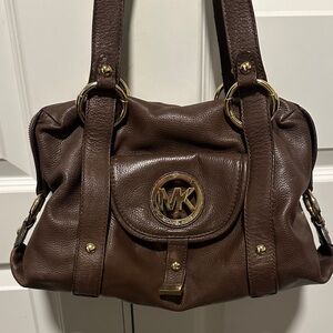 Michael Kors Chocolate Brown Shoulder Bag